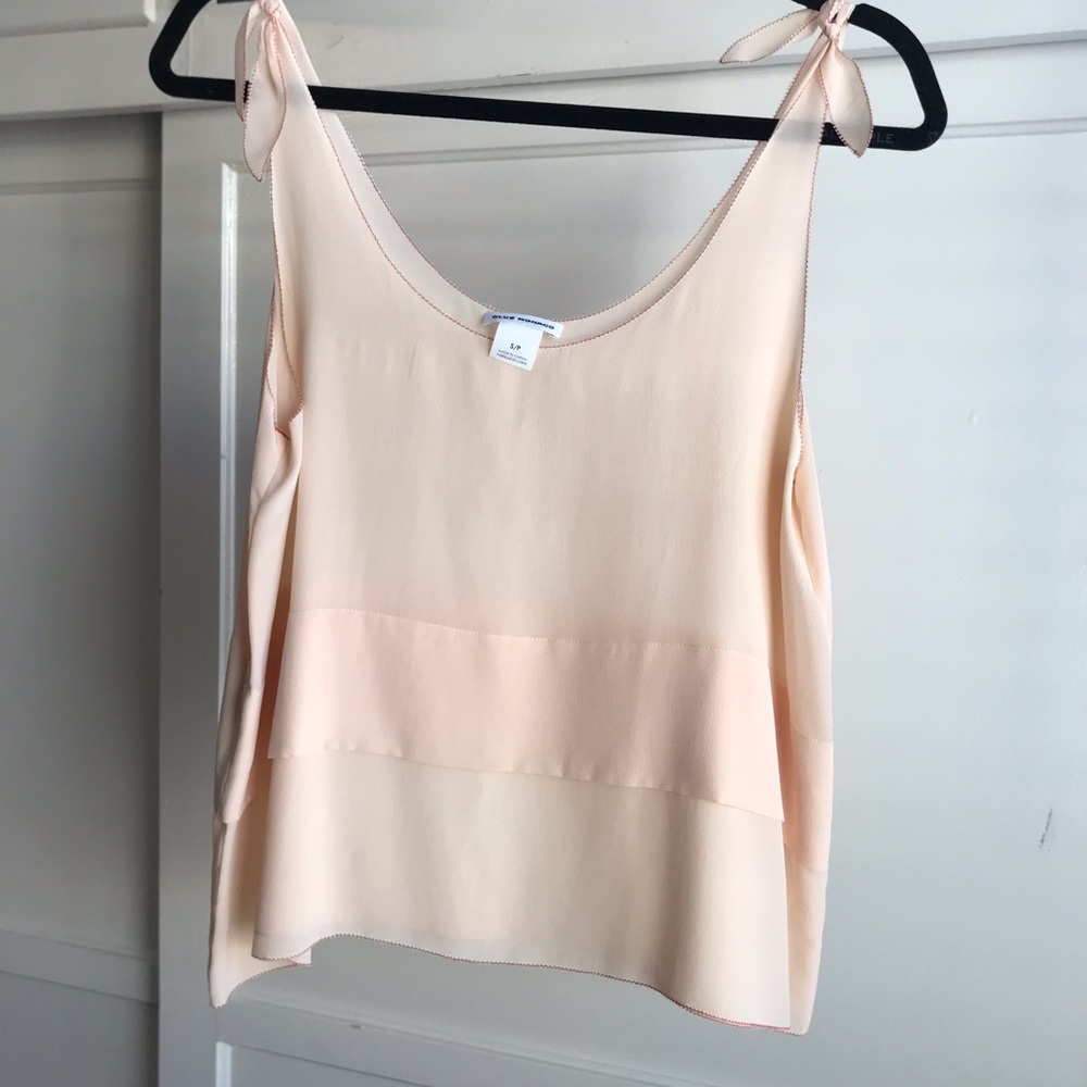 Club Monaco Silk Tank Top
